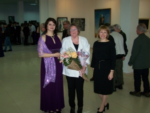 Perfomance at the anniversary of the artist I.M. Ryazanova