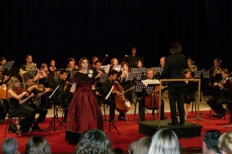 25. Aria of Violetta  («E strano…») from «Traviata» of G, Verdi (Italy, Sanremo, 2013)