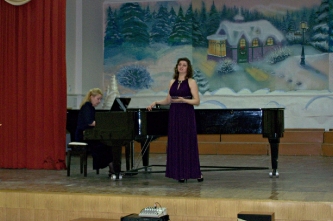 27. The concert dedicated to the opening of the exhibition of honored artist CR Egorov (Cheboksary,  2014)