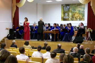33. At the anniversary concert of P. S. Vasilyeva (Cheboksary, Russia, 2015)