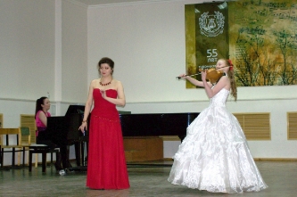 50. At the anniversary concert of Zinaida Kozlova (Cheboksary, Russia, 2016)